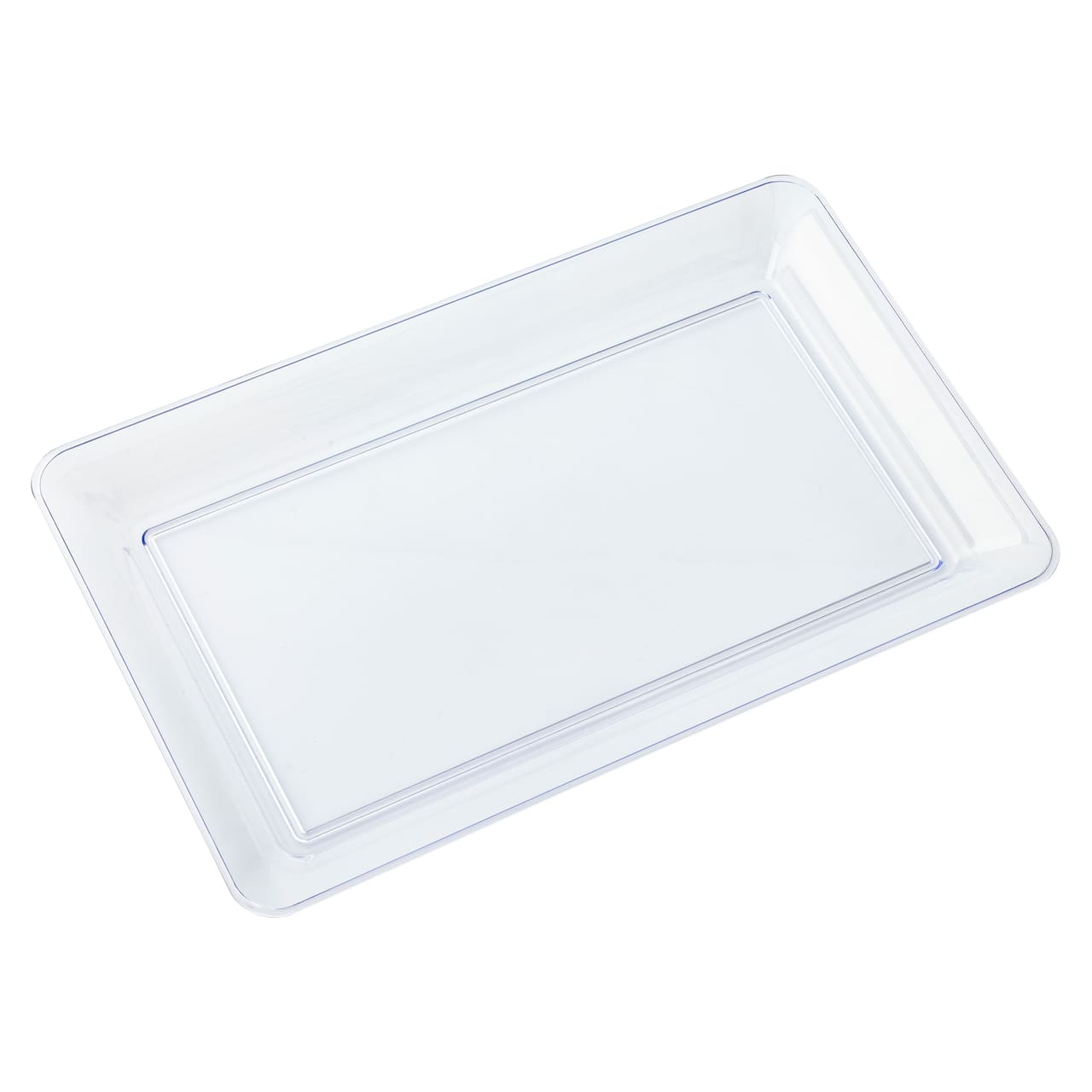18 Clear Rectangle Tray by Celebrate It™